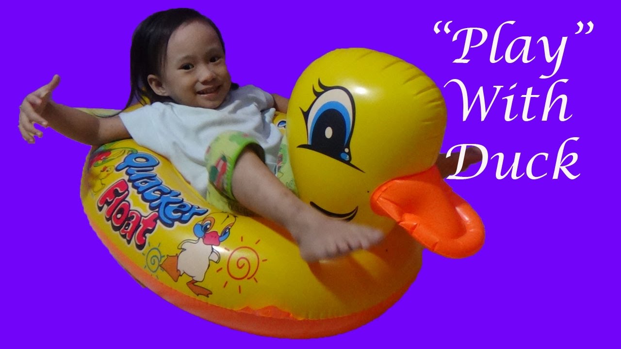 Mainan Anak Bebek-bebekan ♥ Duck Inflatable Kid Toys - YouTube