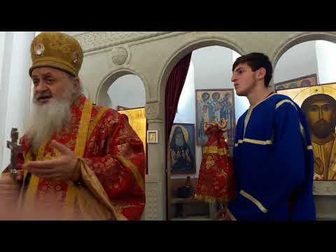 მეუფე სპირიდონის ქადაგება.ხიჭაური.2018 წელი 10 ივნისი.