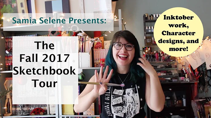 Fall 2017 Sketchbook Tour, featuring Canson XL Mixed Media Sketchbook (The Inktober Sketchbook)