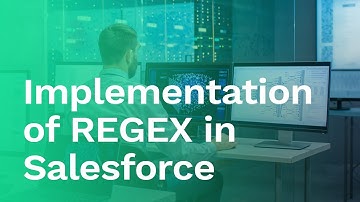 [Blog] Implementation of REGEX in Salesforce