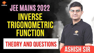 Inverse Trigonometric Functions Important Questions | Class 12 Maths | JEE Mains 2022