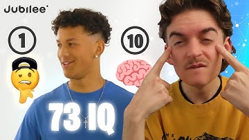 FRAT BRO’S IQ REVEALED (Jubilee Reaction)