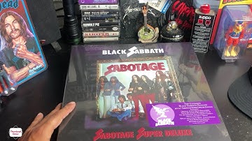 Unboxing Black Sabbath Sabotage (Super Deluxe Edition) along with some Cannibal Corpse RSD June 2021
