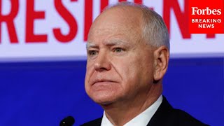 ‘That’s Negotiable’: Tim Walz Asked Point Blank How Long Paid Family Leave Should Be