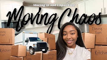 Moving Vlog | Chaos, Unpacking & Settling Into My New Home