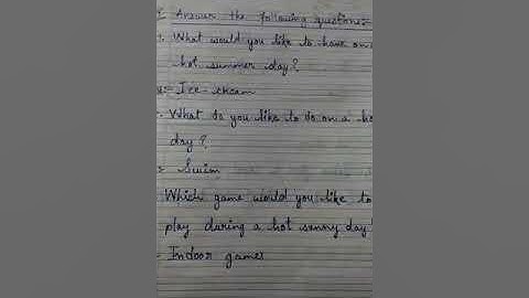 Std:- 1lit (Poem :- Summer time) part 2