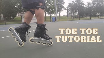 Manual Toe Toe on Rollerblades Tutorial #inlineskate #skating #tutorial