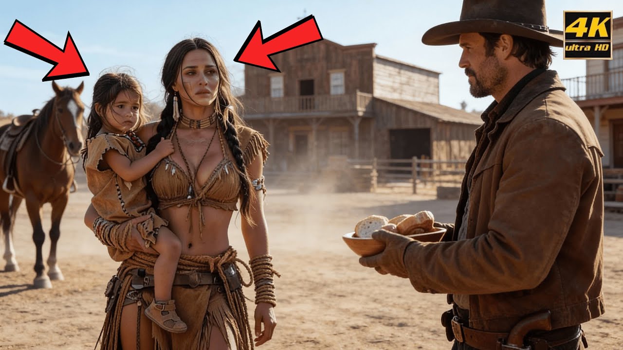 Apache-Frau bot sich an, um Tochter zu retten – Doch der Cowboy fütterte sie stattdessen!