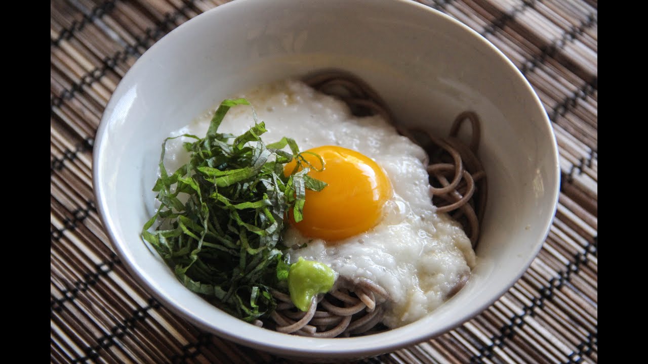 Tororo Soba Recipe - Japanese Cooking 101