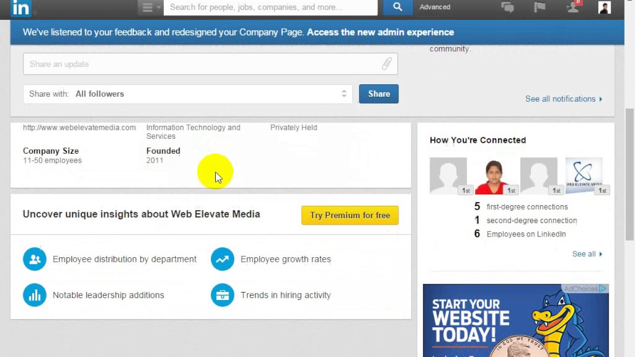 Linkedin Company Business Page Creation Video Tutorial Tips Linkedin Company Business Page Creation Video Tutorial Tips