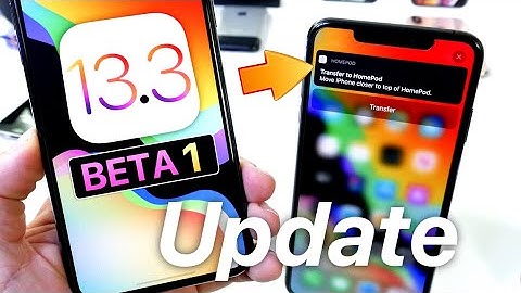 iOS 13.3 developer & Public Beta 1 What’s New ?