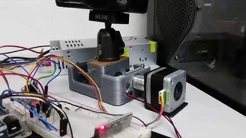 Arduino Bluetooth Stepper Motor Camera Slider Controller System: An Android App Demo