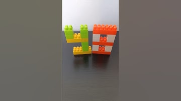 Satisfying DIY Building Blocks Number Forty-Eight 🔢 Lego Ice Cream | Tutorial #shorts