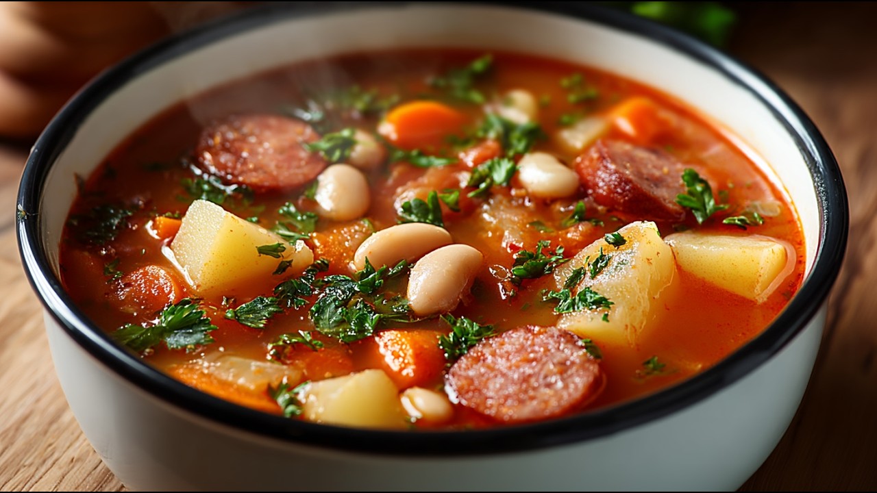 My grandmother gave me a wonderful soup recipe! We eat and want more!