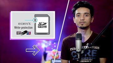 How To Remove Write Protection from  SD Card | USB  |Pen Drive - Kunwarlab