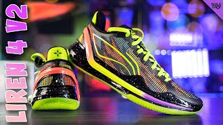 LIGHTEST & BOUNCIEST HOOP SHOE!? Li-Ning Liren 4 V2 Detailed Look & Review!