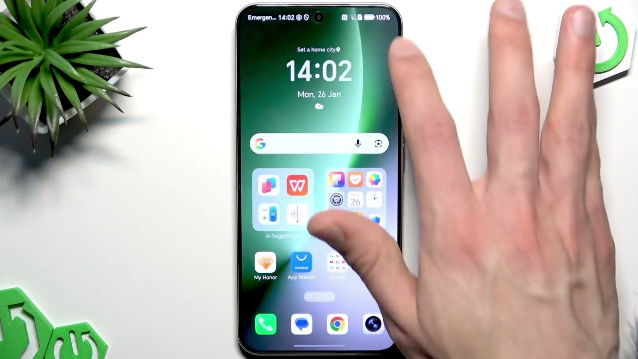 HONOR Magic8 Lite: Как подключить к телевизору (беспроводная проекция)