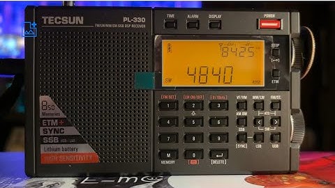 Shortwave Radio, Tecsun PL330, Awesome!!!