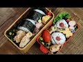 【親子弁】梅おにぎり＆唐揚げ弁当‼️子どもが大喜びのはずが⋯bento#491【お弁当作り】