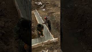 Процесс заливки фундамента на объекте в Кольцово