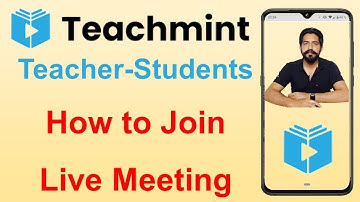 How to Join Live Meeting on Teachmint as Student & Start Class as a Teacher