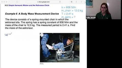 phys2A ch10.2b Simple Harmonic Motion and the Reference Circle (Acceleration)