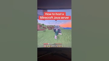 How to host a Minecraft Java server #minecraft #minecraftjava #minecraftserver