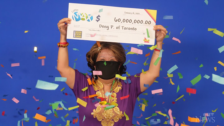 Ont. Woman wins jackpot with numbers her husband dreamt of