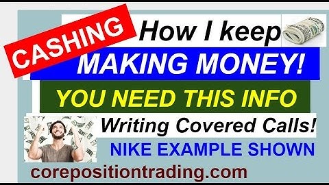 How I use Covered Call EXIT strategies to make Mo Money Mo Money Mo Money!