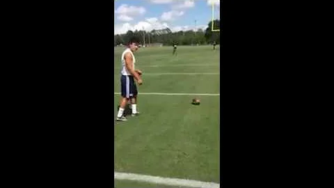 Georgia Southern kicker Younghoe Koo nails insane trick shot
