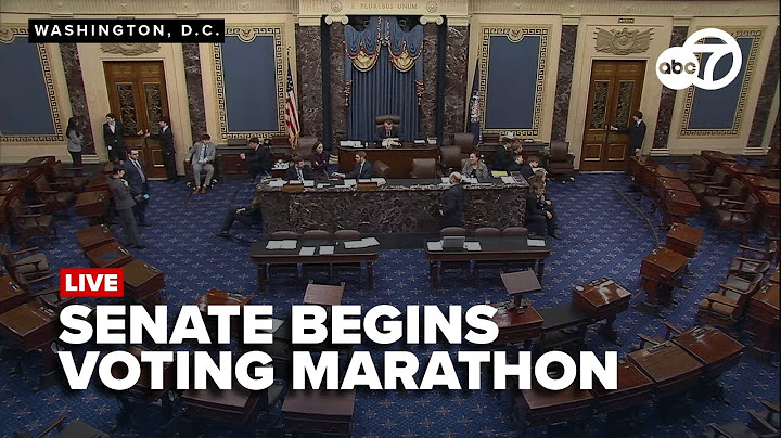 WATCH LIVE: Senate starts marathon voting session for Trump's Big, Beautiful Bill