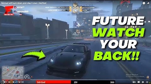 TACO Reacts to Nomad Will Hunt Down & Clap Future! | NoPixel RP | GTA | CG