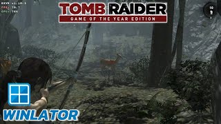 Winlator v8 R1 - Gameplay Tomb Raider GOTY Edition (Windows) On Android