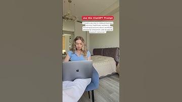 Write Employee Survey Forms With ChatGPT #shorts