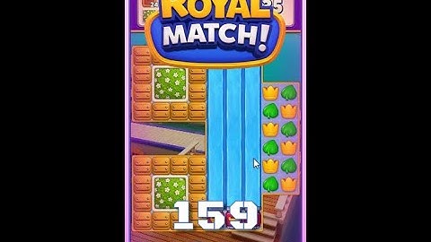 Royal Match Level 159 - Super Hard Level - No Boosters