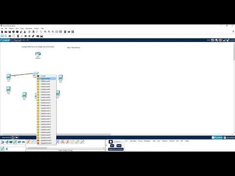 Configure DHCP Server for multiple VLANs on the Switch Part01. Build a network.