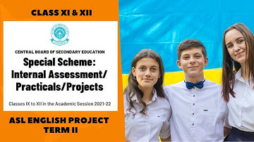 ASL ENGLISH SPECIAL PROJECT FOR CLASS XI & XII||TERM II/SWAMYVIJAY