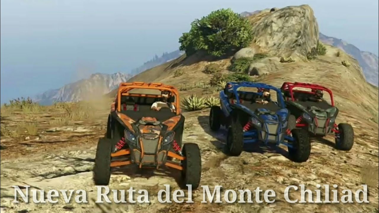 Nueva Ruta de Monte Chiliad 4x4/Razer/RZR/Outlaw (Gta V) - YouTube