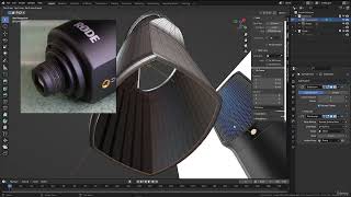 Celebrity 4  004 Fixing some shading problem using ShrinkWrap modifier Profile