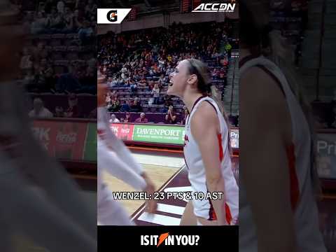 Queen of the Court 👑 #virginiatech #hokies #collegebasketball #basketball #womensbasketball #sports