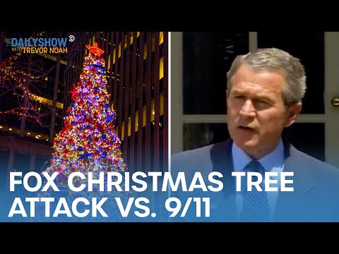 Fox News Thinks Its Christmas Tree Burning Is 9/11
