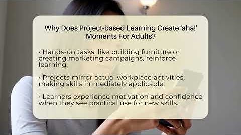 Why Does Project-based Learning Create 