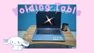 UNBOXING FOLDING TABLE PORTABLE (Meja Lipat Portabel)