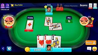 Card 29 game kaise khele | 29 card game online multiplayer | 29 कार्ड गेम कैसे खेले | 4 player games screenshot 5