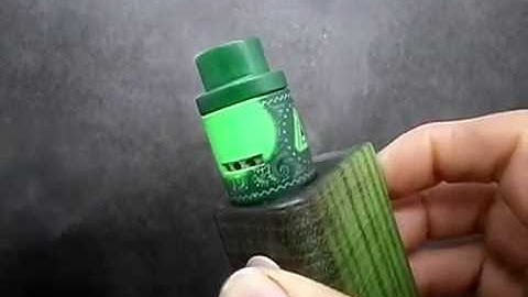 color changing limitless RDA + color changing Dryad from MMVapors