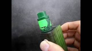 color changing limitless RDA + color changing Dryad from MMVapors