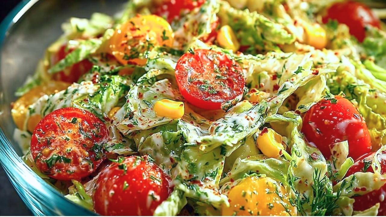 Leckerer Salat in 5 Min.! Ich werde nie müde, diesen Salat zu essen! Chinakohlsalat mit Mayonnaise