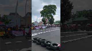Ngeri detik-detik Tomy Salim terjatuh dari Jupiter 5TP MP2 saat balapan berlangsung sengit!