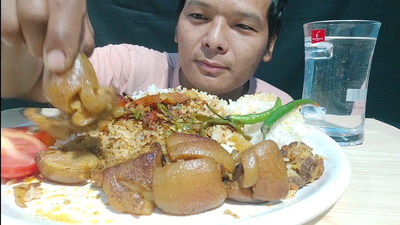 Fat Pork With Rice. @BAMFOODIE.