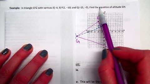 Equations of Special Segments Video